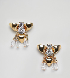 Серьги в форме пчелы Glamorous - Золотой