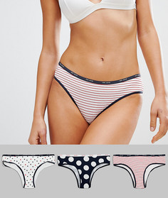 Набор из 3 пар трусов с принтом Pepe Jeans - Мульти