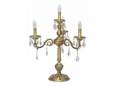 Настольная лампа паула (chiaro) золотой 59 см.