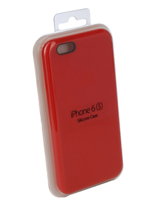 Аксессуар Чехол Innovation Silicone Case для APPLE iPhone 6/6S Red 10262
