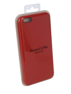 Аксессуар Чехол Innovation Silicone Case для APPLE iPhone 6/6S Plus Bright Red 10618