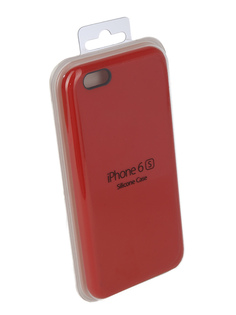 Аксессуар Чехол Innovation Silicone Case для APPLE iPhone 6/6S Bright Red 10623