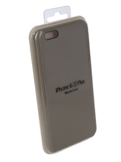 Аксессуар Чехол Innovation Silicone Case для APPLE iPhone 6/6S Plus Light Grey 10246