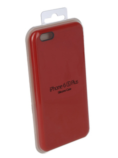 Аксессуар Чехол Innovation Silicone Case для APPLE iPhone 6/6S Plus Red 10250