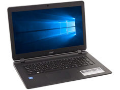 Ноутбук Acer Aspire ES1-732-C1LN Black NX.GH4ER.014 (Intel Celeron N3350 1.1 GHz/4096Mb/500Gb/Intel HD Graphics/Wi-Fi/Bluetooth/Cam/17.3/1600x900/Windows 10 Home 64-bit)