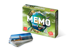 Настольная игра Нескучные Игры Мемо Весь Мир НИ5