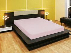 Простыня Amore Mio AG 160x200 Трикотаж Light Pink 80215