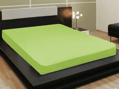 Простыня Amore Mio AG 120x200 Трикотаж Green 4501