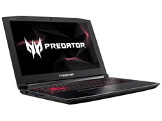 Ноутбук Acer Predator Helios 300 PH315-51-7280 Black NH.Q3HER.005 (Intel Core i7-8750H 2.2 GHz/16384Mb/1000Gb+128Gb SSD/nVidia GeForce GTX 1050Ti 4096Mb/Wi-Fi/Bluetooth/Cam/15.6/1920x1080/Windows 10 Home 64-bit)