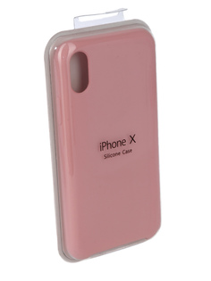 Аксессуар Чехол Innovation Silicone Case для APPLE iPhone X Dark Pink 10632