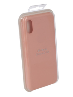 Аксессуар Чехол Innovation Silicone Case для APPLE iPhone X Pink 10303