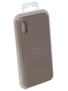 Аксессуар Чехол Innovation Silicone Case для APPLE iPhone X Grey 10304