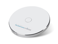 Зарядное устройство Qumann QWC-02 Wireless Disc Qi Fast Charger White