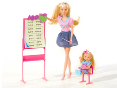 Кукла Simba Штеффи и Еви Школа 344398 / 5730472