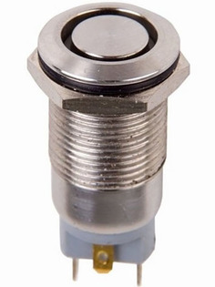 Выключатель Rexant 12V 2A (2с) Red 06-0345-A