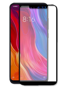 Аксессуар Защитное стекло для Xiaomi Mi8 Ainy Full Screen Cover 0.33mm Black