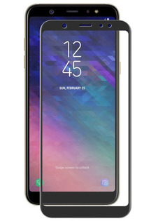 Аксессуар Защитное стекло для Samsung Galaxy A6 Plus Ainy Full Screen Cover 0.33mm 2018 Black