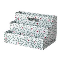 ФЬЕЛЛА Подставка д/канцелярских принадлежн, белый, зеленый Ikea