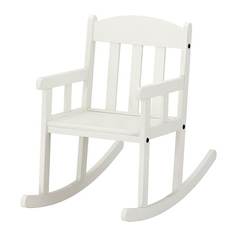 СУНДВИК Кресло-качалка детское, белый Ikea