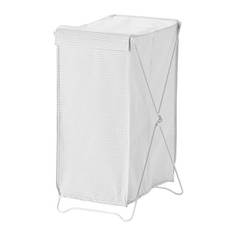 ТОРКИС Корзина для белья, белый/серый Ikea