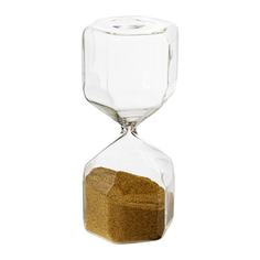 ТИЛЛСЮН Декоративные песочные часы, прозрачное стекло Ikea
