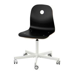 ВОГСБЕРГ / СПОРРЕН Рабочий стул, черный, белый Ikea