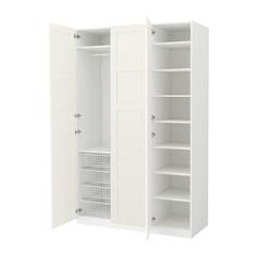 ПАКС Гардероб, белый, Бергсбу белый Ikea