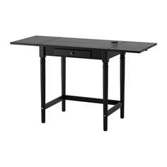 ИНГАТОРП Письменный стол, черный Ikea