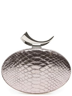 Миниатюрный клатч с текстурой под кожу рептилии Giuseppe Zanotti