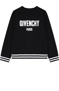 Хлопковый свитшот с принтом Givenchy
