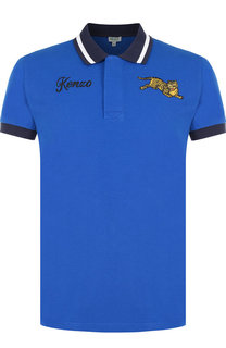 Хлопковое поло с короткими рукавами Kenzo