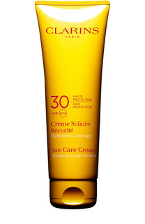 Солнцезащитный крем для лица и тела SPF 30 Crème Solaire Sécurité Clarins