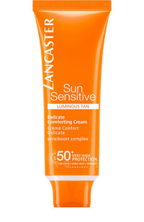 Нежный крем для лица для чувствительной кожи SPF 50+ Lancaster