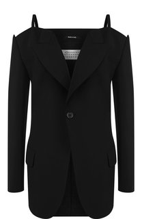 Однотонный жакет на бретельках Maison Margiela