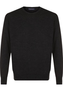 Джемпер из смеси шерсти и кашемира тонкой вязки Paul&Shark