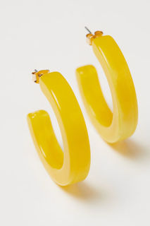 Серьги в форме колец H&M