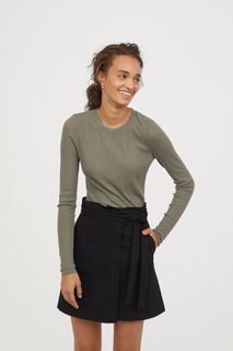 Юбка из твила H&M