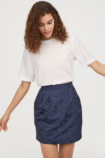 Юбка из текстурной ткани H&M