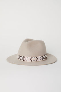 Шляпа из шерстяного фетра H&M