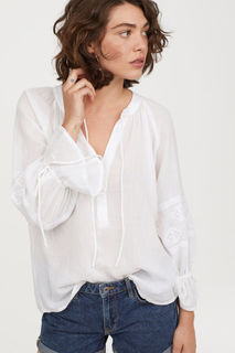 Блузка с вышивкой H&M