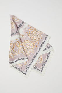 Атласный платок с рисунком H&M