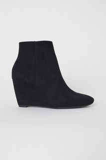 Ботильоны на танкетке H&M