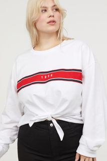 H&M+ Свитшот с узлом H&M