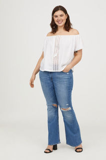 H&M+ Джинсы Flare High H&M