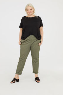 H&M+ Хлопковые чиносы H&M
