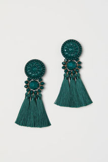 Серьги с кисточками H&M