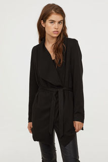 Пальто с драпировкой H&M
