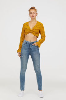 Джинсы Slim High H&M