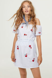 Юбка с талией в складку H&M