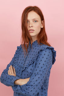 Блузка с вышивкой H&M